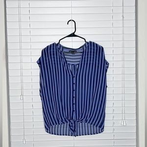 Stripe blouse size M